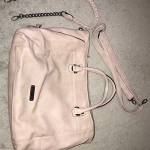 Tan/cream Steve Madden purse